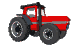 Little Red tractor gif